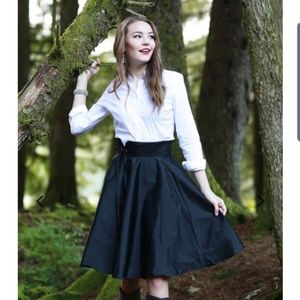 NWT Black Celeste Skirt